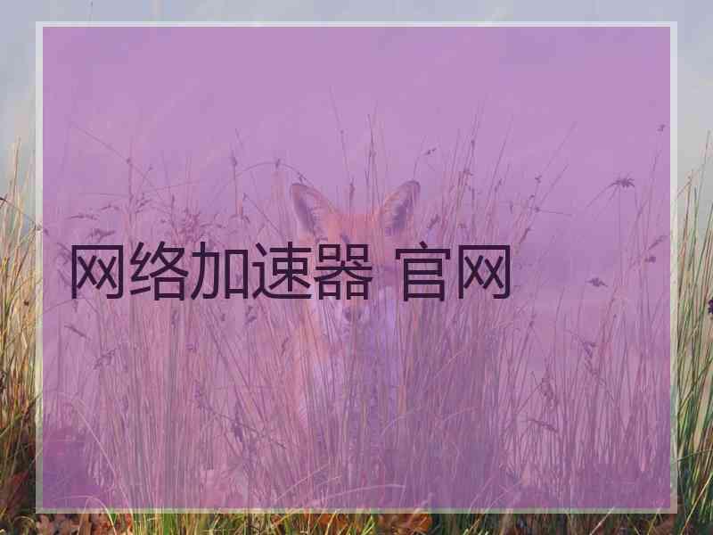 网络加速器 官网